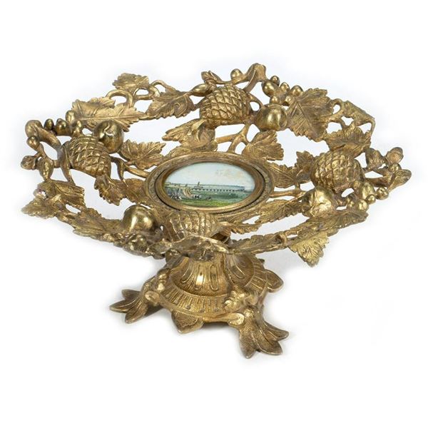 Victorian Gilt Metal Center Bowl