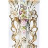 Image 2 : Pair Dresden Style Vases, Late 19th/Early 20th Century