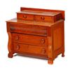 Image 1 : Doll-size Stained Wood Dresser