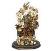 Image 3 : Victorian Gilt Vine Arrangement Under Glass Dome