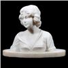 Image 1 : Marble Portrait Bust of a Woman
