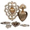 Image 1 : Collection of Sacred Hearts and Other Plaques (6)