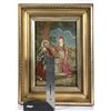 Image 4 : French Crewelwork, Christ and the Woman of Samaria, c. 18th/19th Century