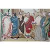 Image 2 : Large French Needlework of Jesus Handing Keys to St. Peter
