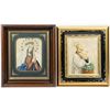 Image 1 : 2 Framed Needlepoint Religious Portraits