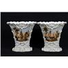 Image 2 : Group of 5 Gilt Porcelain Vases, incl. with Ship Decoration