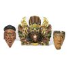 Image 1 : Bali and Java Theater Masks