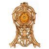 Image 1 : Art Nouveau Gilt-Brass Cherub Mantel Clock