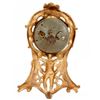 Image 3 : Art Nouveau Gilt-Brass Cherub Mantel Clock