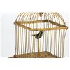 Image 2 : Small Gilt Bird Cage Automaton