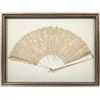 Image 3 : Framed 19th Century Silk and Lace Fans (3)