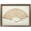 Image 3 : Framed 19th Century Silk and Lace Fans (3)