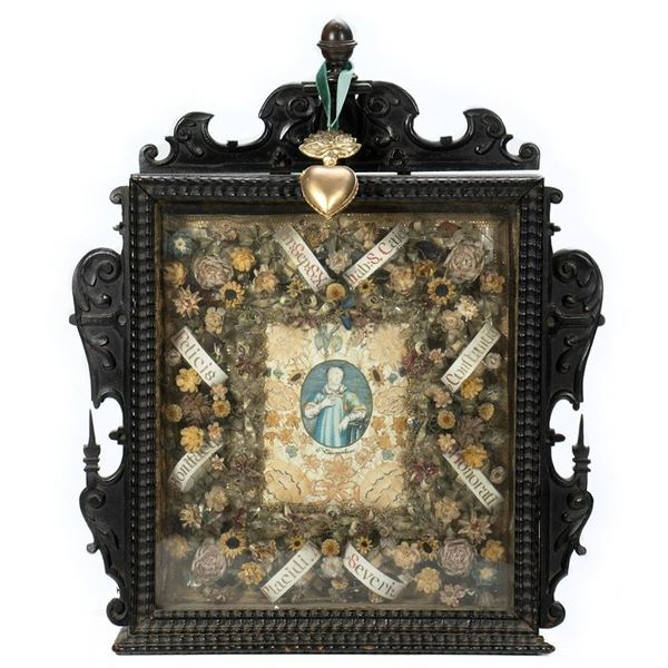 Victorian Shadowbox Devotional Shrine