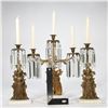 Image 8 : Baroque Style Gilt Metal Candelabra Arrangement