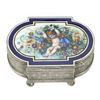 Image 1 : Cloisonne Cherub Trinket Box