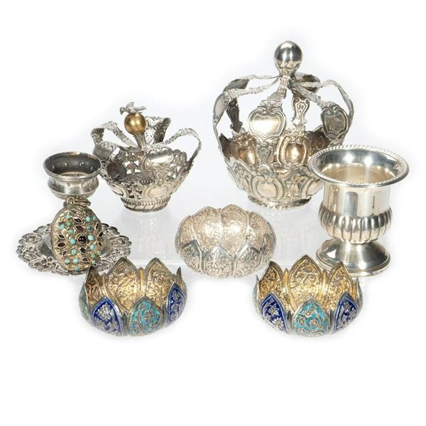 Revere Sterling Cup with Misc. Decorative Objects