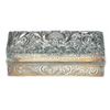 Image 1 : Silver and Gold-Plated Repousse Box