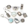 Image 2 : Collection of 10 Small Silver/Metal Accoutrements