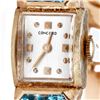 Image 2 : Concord gem-set and 14k gold ladies wristwatch
