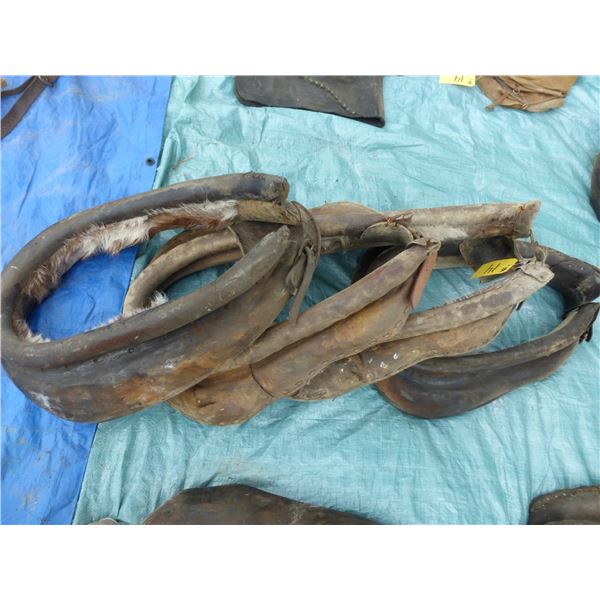 4- DRAFT HORSE COLLARS
