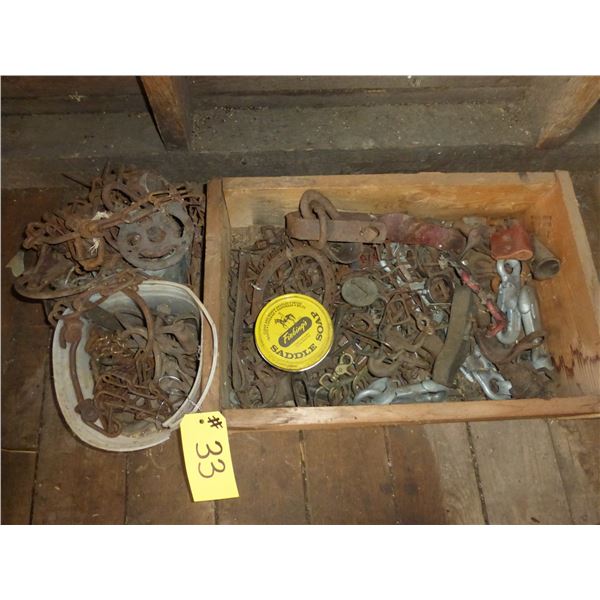 QTY OF HARNESS BRIDLE PARTS