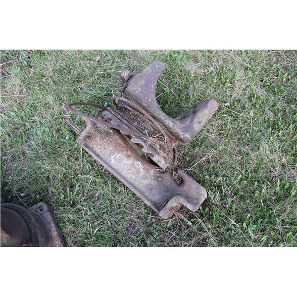 VERY OLD STUMP PULLER