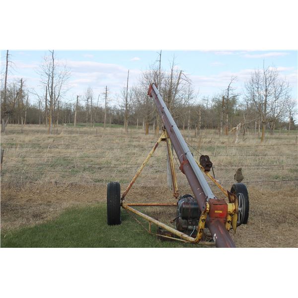 APPROX. 6" X 32' AUGER C/W MOTOR