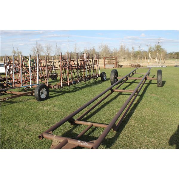 SINGLE AXLE BALE WAGON