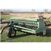 Image 1 : JOHN DEERE 10' SEED DRILL C/W GRASS ATTACHMENT & JD RAM