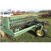 Image 2 : JOHN DEERE 10' SEED DRILL C/W GRASS ATTACHMENT & JD RAM