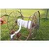 Image 1 : OLD 2 WHEEL CART C/W HOSE & REEL