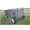 Image 1 : STEEL FRAMED WAGON & BOX
