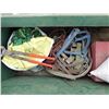 Image 5 : TACK BOX, LARIAT, TACK AND GRASS SEED