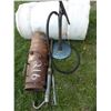 Image 3 : TARP, OIL PAIL PUMP AND SPOUT?