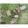 Image 3 : 6- PULLEYS, MOLE TRAP, WEIGHT AND HAMMER