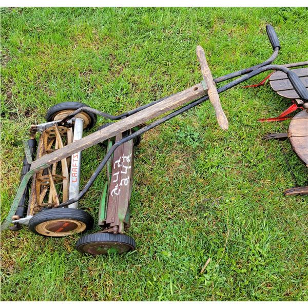 2- MOWERS, 1- WITHOUT HANDLE