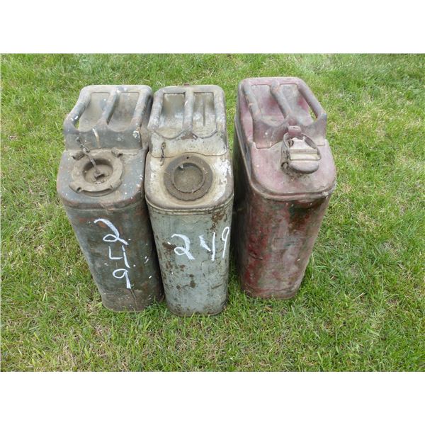 3- GAS CANS