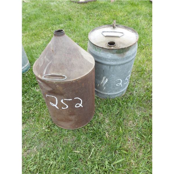 2- GAS CANS