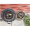 Image 1 : 2- ANTIQUE WHEELS