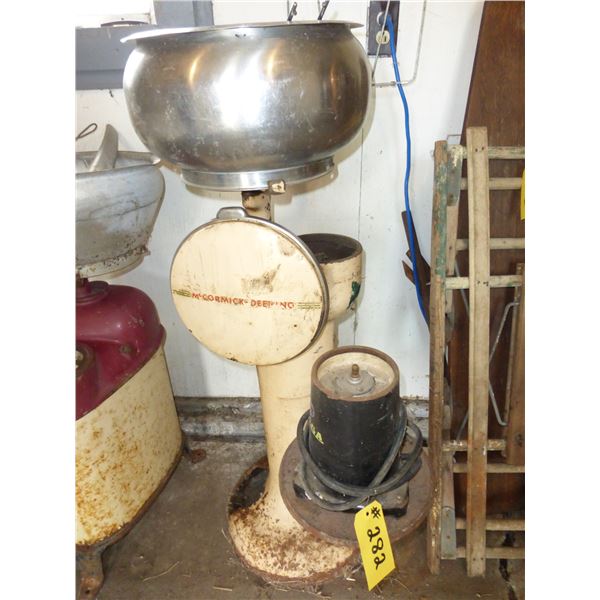 MCCORMICK DEERING CREAM SEPERATOR AND VEGA CREAM SEPERATOR