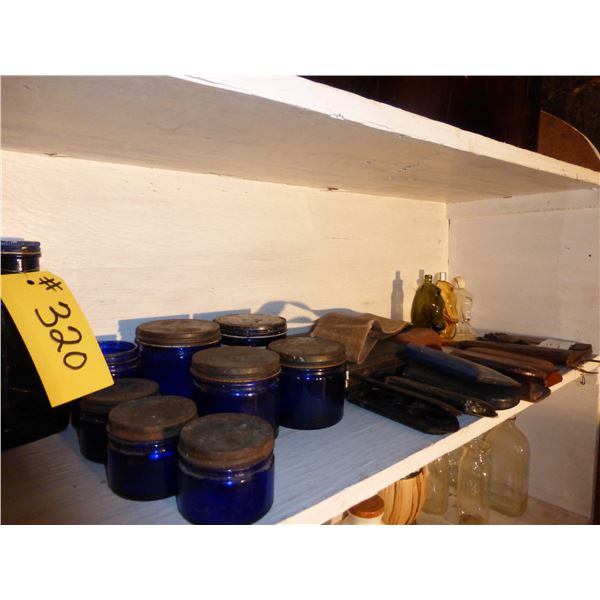 NOXEMA JARS AND AVON JARS