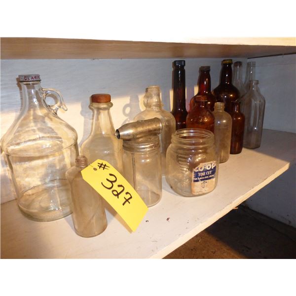 BOTTLES AND JARS