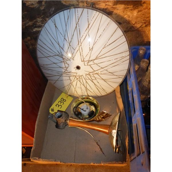 APPROX. 1960'S LIGHT FIXTURE