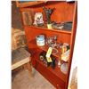 Image 1 : 2- SHELVES (32"W x 9 1/2"D x 47"H) AND (37"W x 9 1/2"D x 37"H)