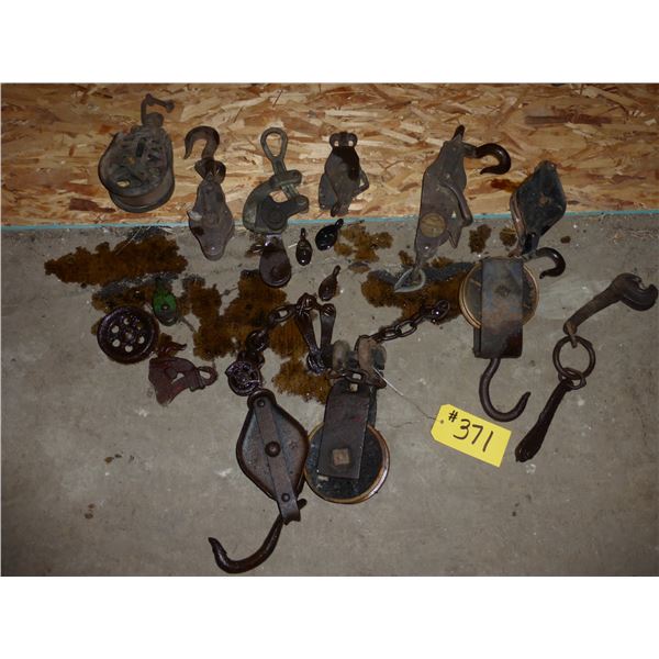 15- PULLEYS (ASSRT. SIZES)