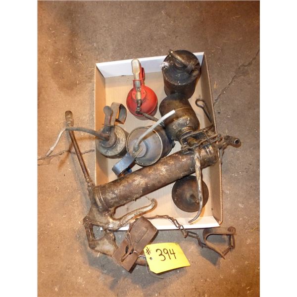 GREASE GUN, OLILERS AND COW KICKERS