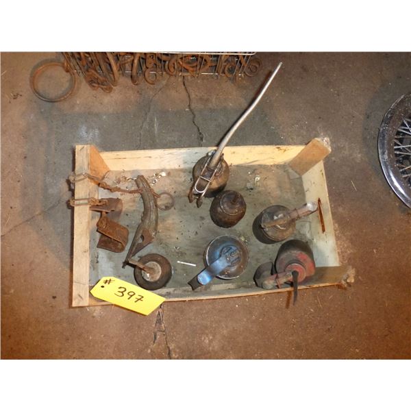 OIL CANS, COW KICKERS AND OILER