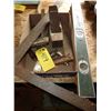 Image 1 : HAND TOOLS, LEVELS, BLOCK PLANES, SQUARE, BRACING BIT