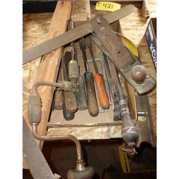 HAND TOOLS, LEVELS, PLANER