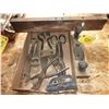Image 1 : BLOCK PLANES, LEVEL, SNIPS, LEATHER PUNCH AND HAND TOOLS
